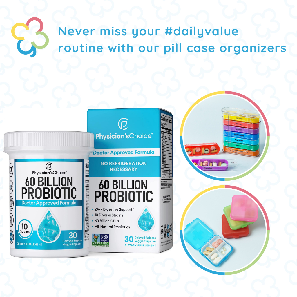 Physician's Choice Probiotics 60 Billion CFU, 30pcs (01/2025 Expiry