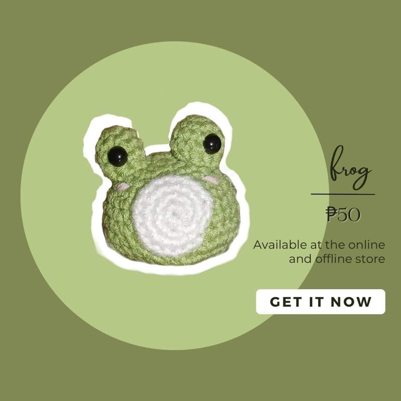 frog crochet keychain Shopee Philippines