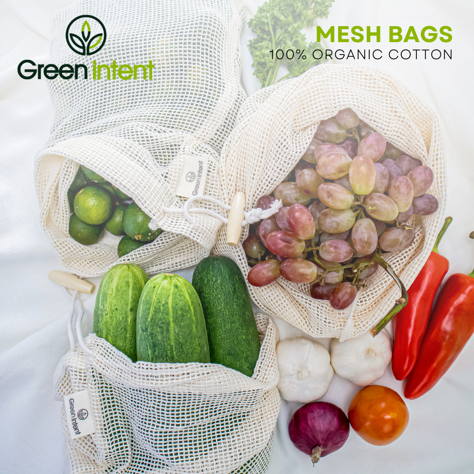 Eco friendly mesh discount bags