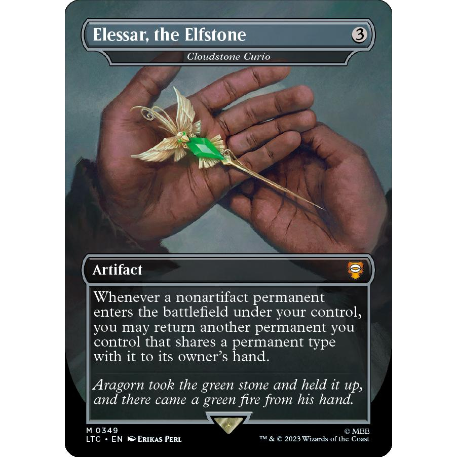 Elessar, the Elfstone - Cloudstone Curio - Commander: The Lord of the ...