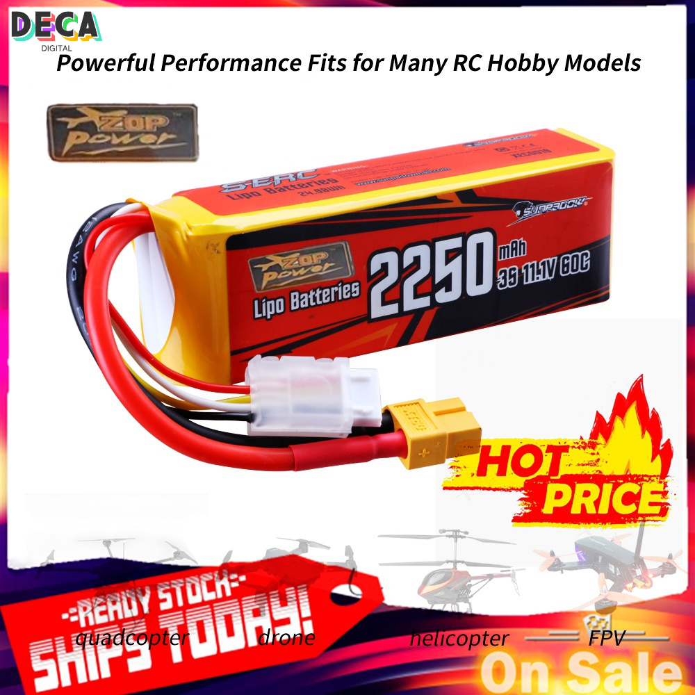 Yowoo 3S LiPo Batteria 2200mAh 11,1V 130C 3S RC Batteria Grafene con