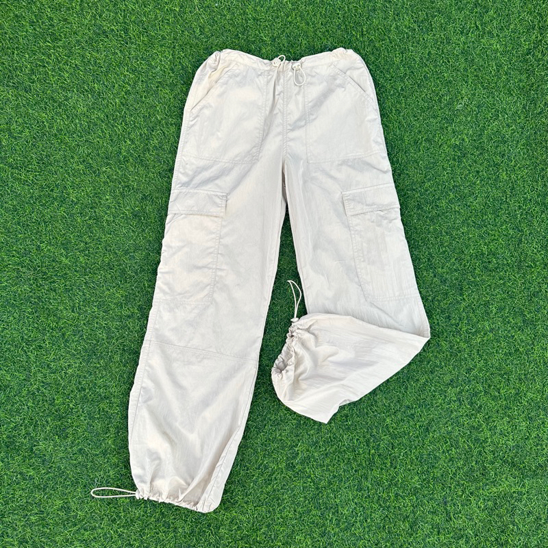 Bershka Airy Parachute Cargo Pants Shopee Philippines