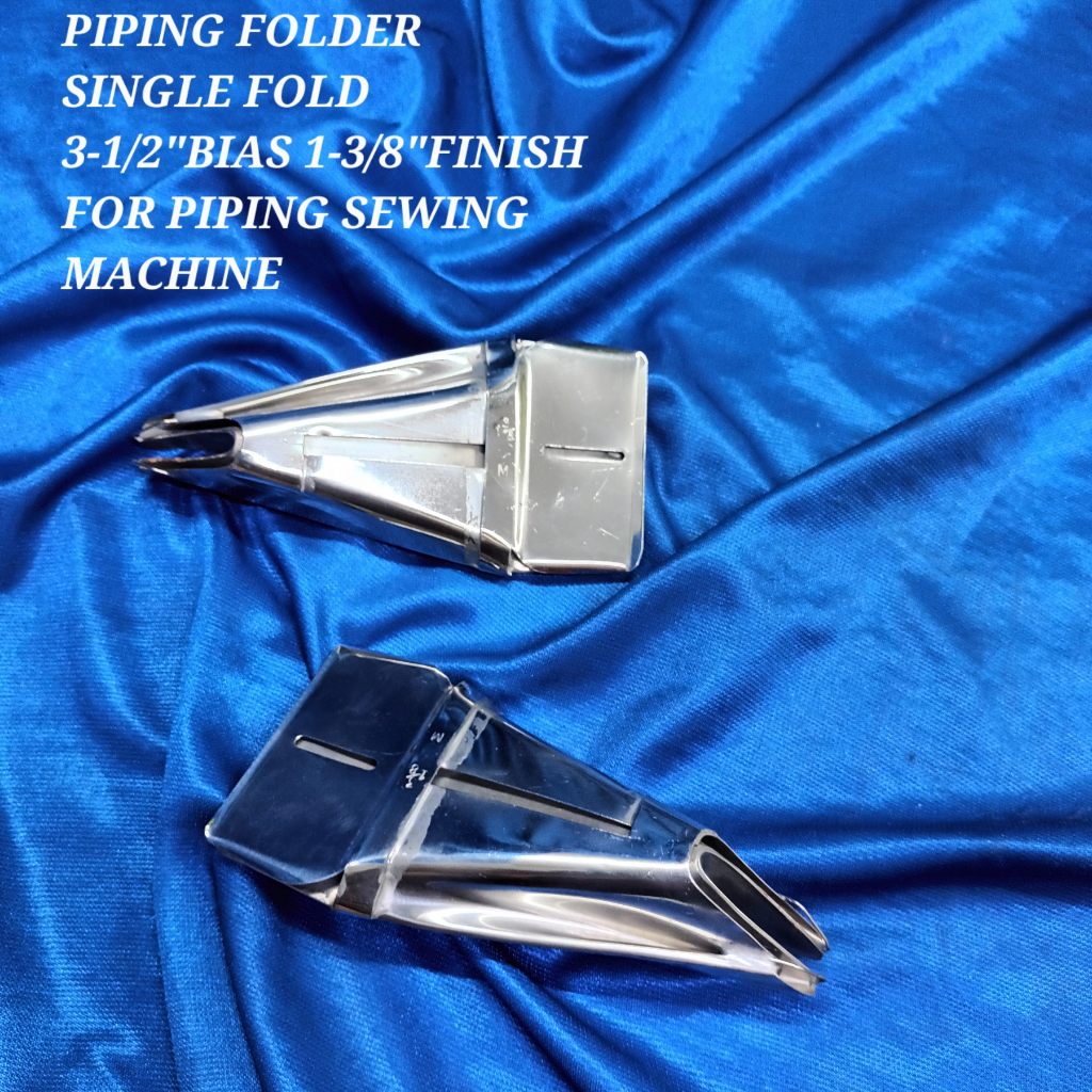 PIPING FOLDER SINGLE FOLD 31/2"BIAS 13/8"FINISH FOR PIPING SEWING