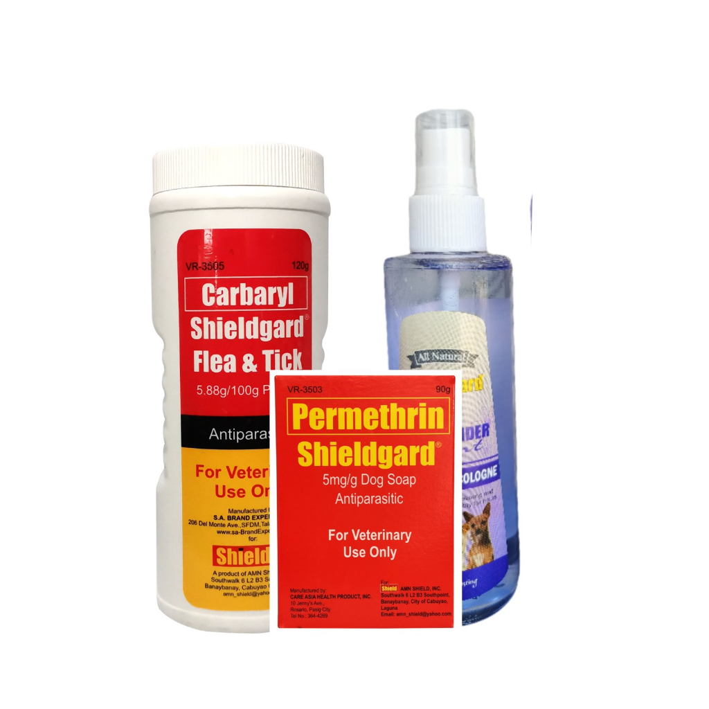 Shieldgard Bundle C (F&T Powder , Dog Soap & Cologne Lavender) | Shopee ...