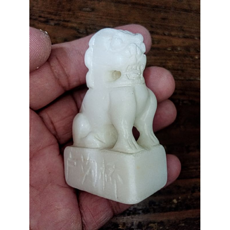 csw: Soapstone Foo Dog figure display | Shopee Philippines