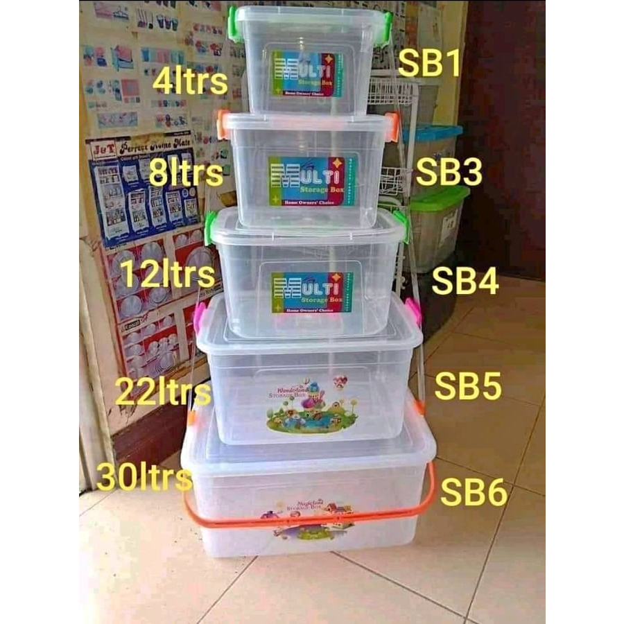 MULTIPURPOSE CLEAR STORAGE | Shopee Philippines