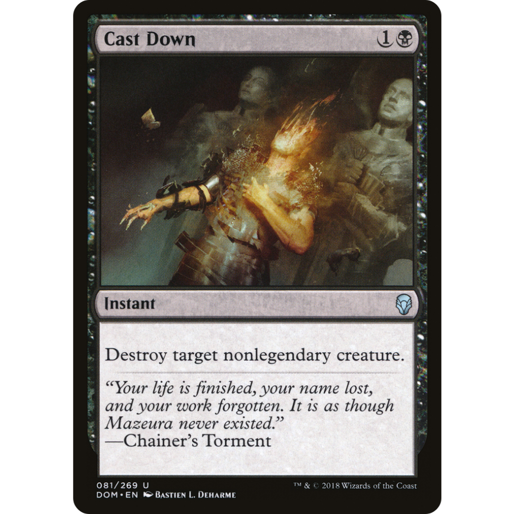 Cast down dom mtg high top proxy mtg proxy shopee philippines