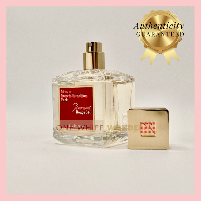 Baccarat Rouge540 )(2mL, 3mL, 5mL, 10mL) | Shopee Philippines