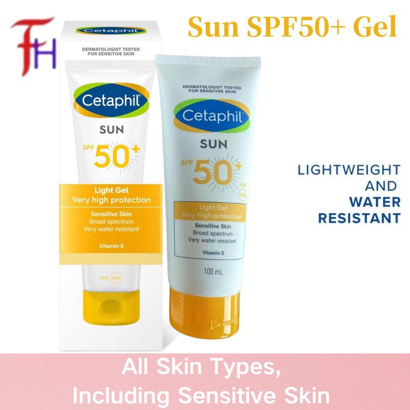 HXH Cetaphil Sunblock SPF 50+ Light Gel (Face & Body) sunscreen