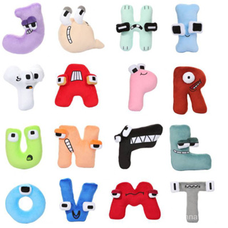 2023 Number Lore Plush Toy Character Doll Kawaii Stuffed Animal Alphabet  Lore Plushie Toys 20cm for Children Educational Gifts