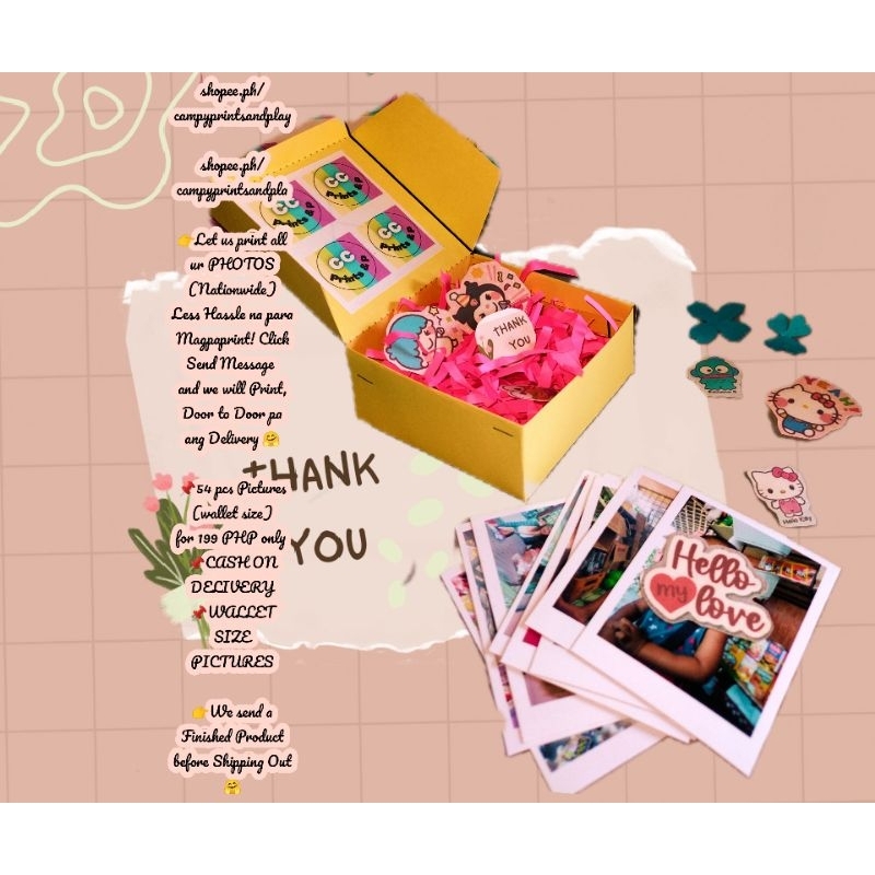 wallet size photo print Shopee Philippines