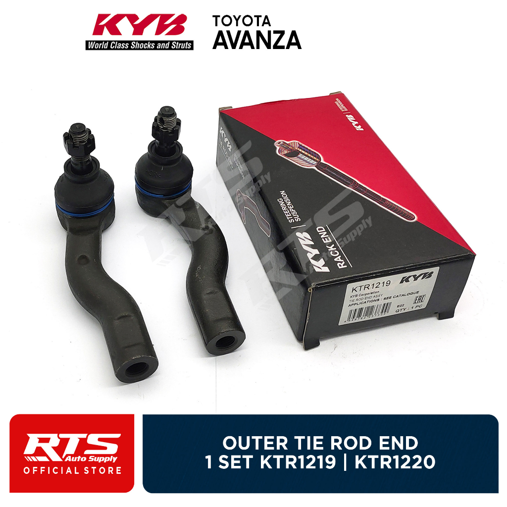 KYB Outer Tie Rod End R/L Toyota Avanza 2006 2021 KTR1219 KTR1220