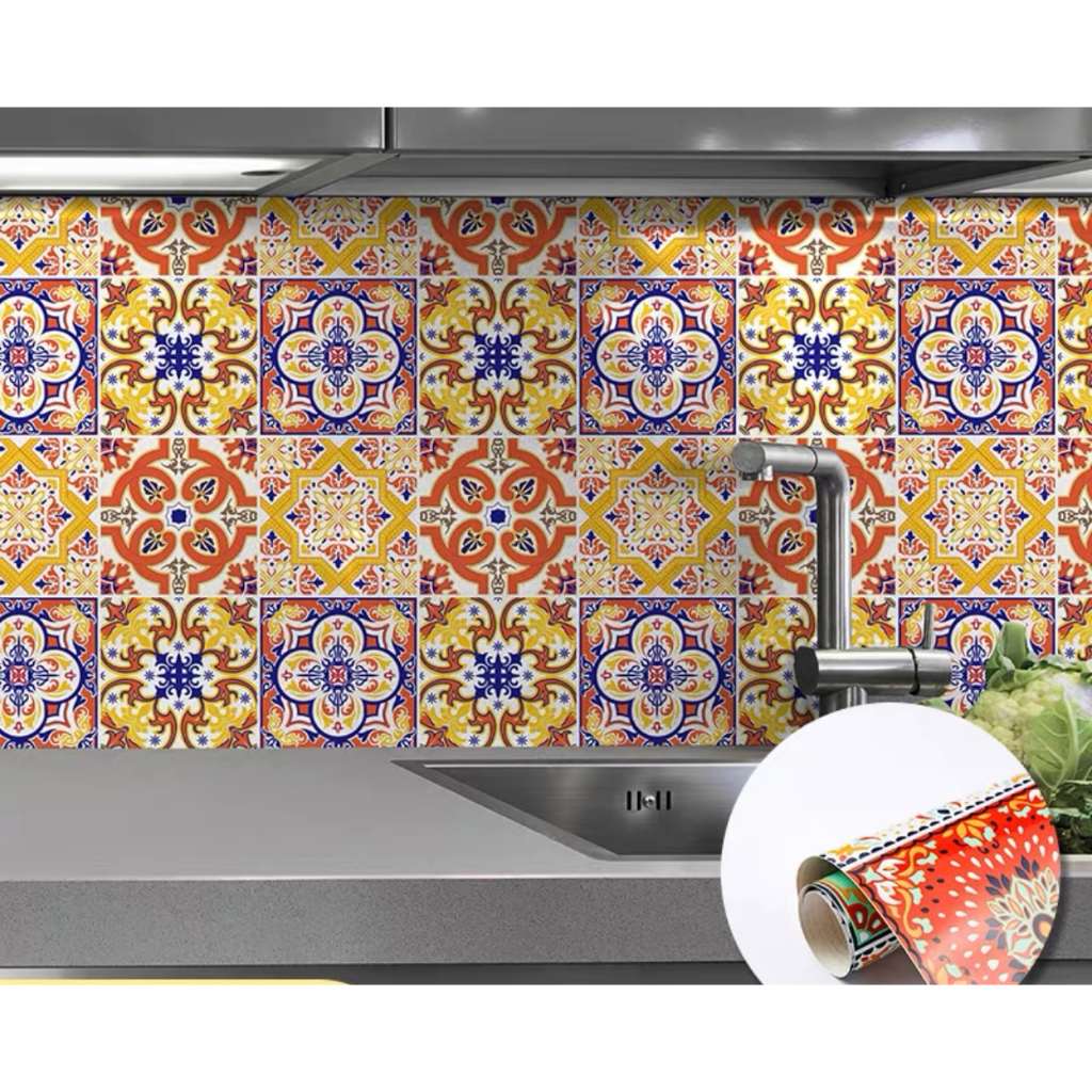shope568 5 meters x 40cm self adhesive kitchen and bathroom sticker