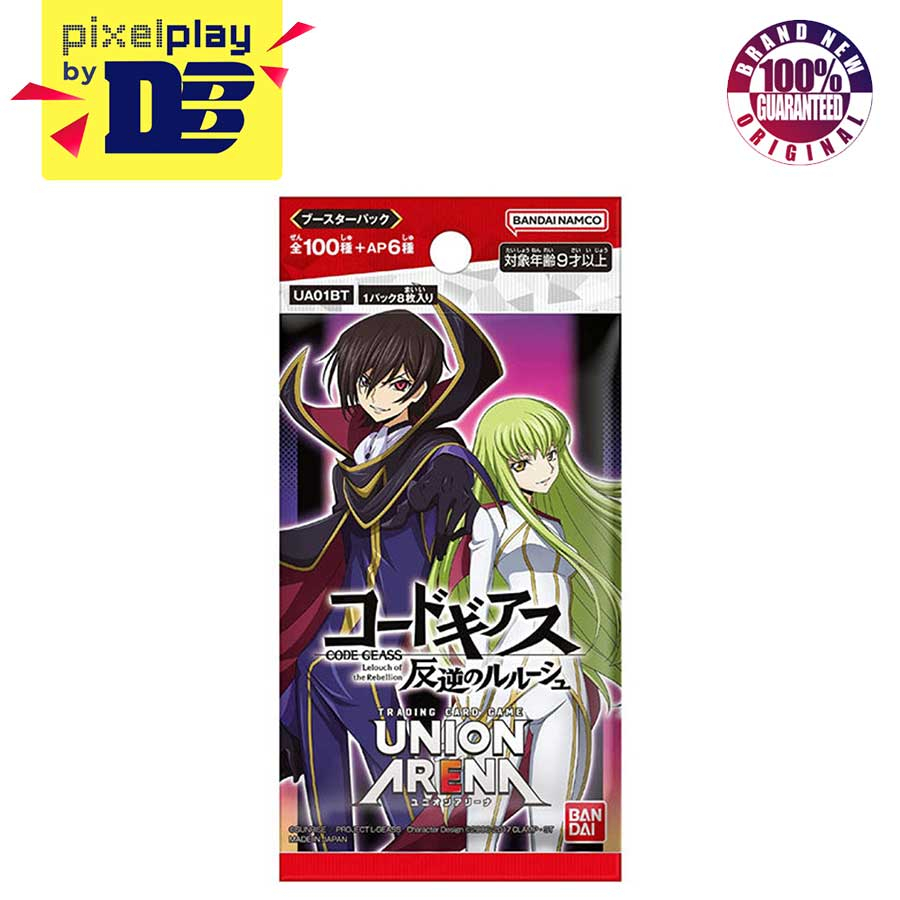 Union Arena Trading Card Game Booster Pack (Code Geass: Lelouch Of The ...