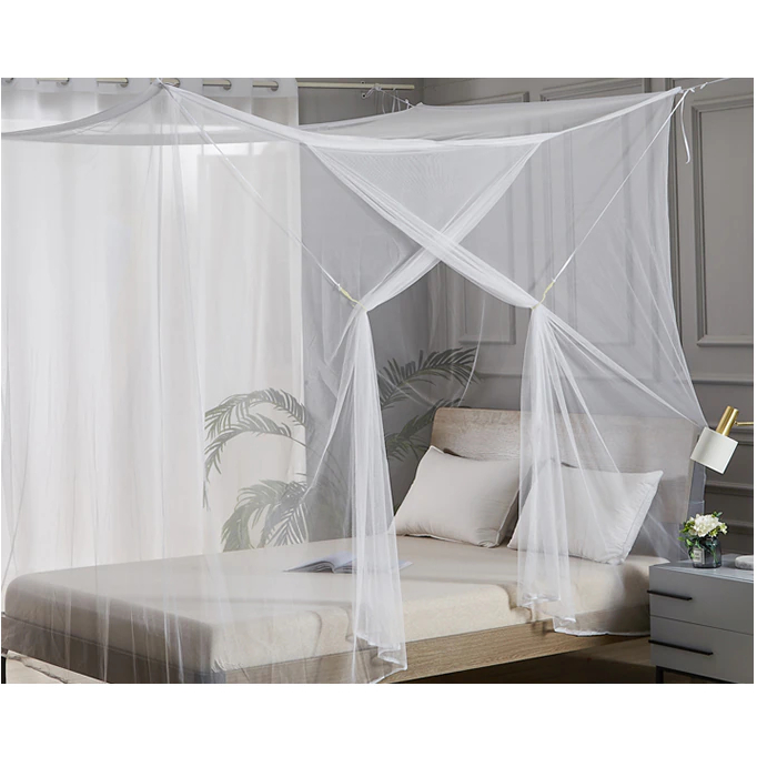 High Quality Mosquito Net Summer Polyester Mesh Fabric Travel Camping Home Mosquito Shopee