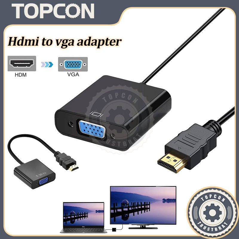 1080P HDMI to VGA Cable Adapter HDTV/Computer/Projector Digital To