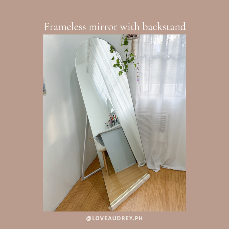 Frameless mirror with backstand Shopee Philippines