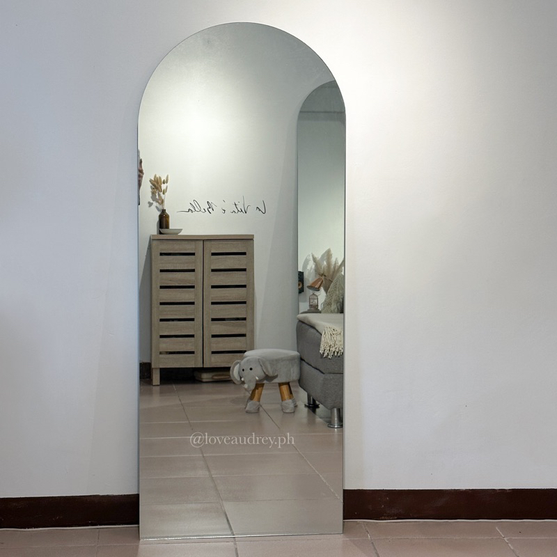Frameless mirror with backstand | Shopee Philippines