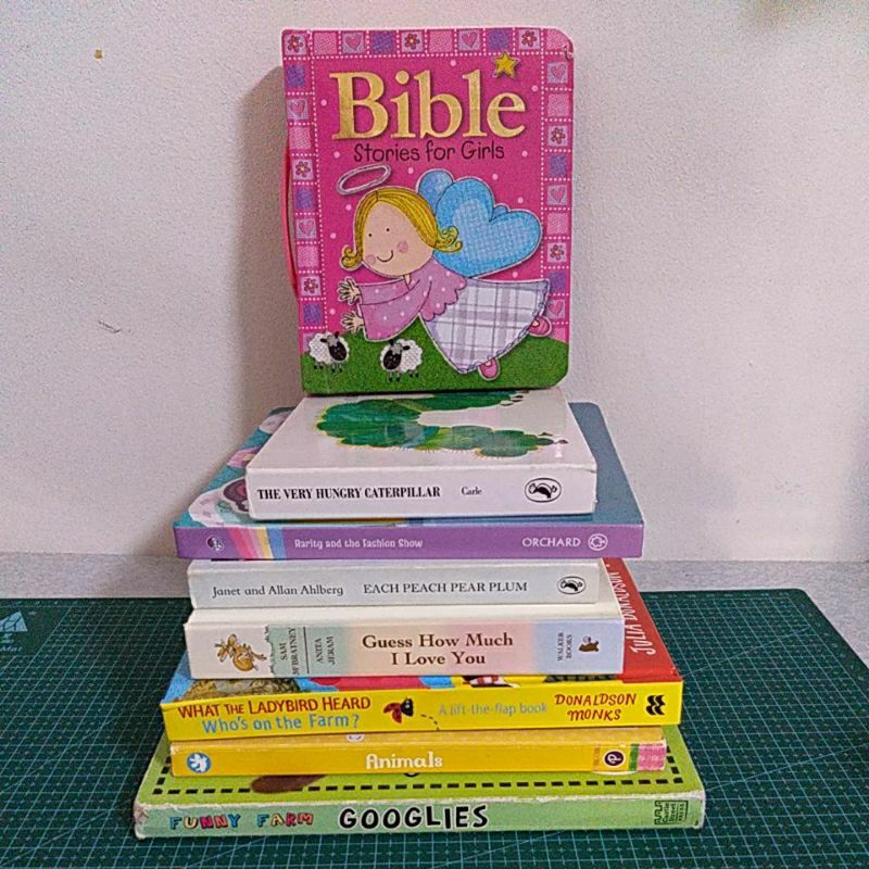 Board Books for kids / toddler (Eric Carle, Rod Campbell, Julia Donaldson, peter rabbit