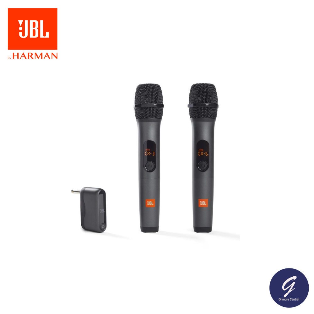 JBL Wireless Microphone Set/HQ Pro Sound/Wireless receiver/Replaceable