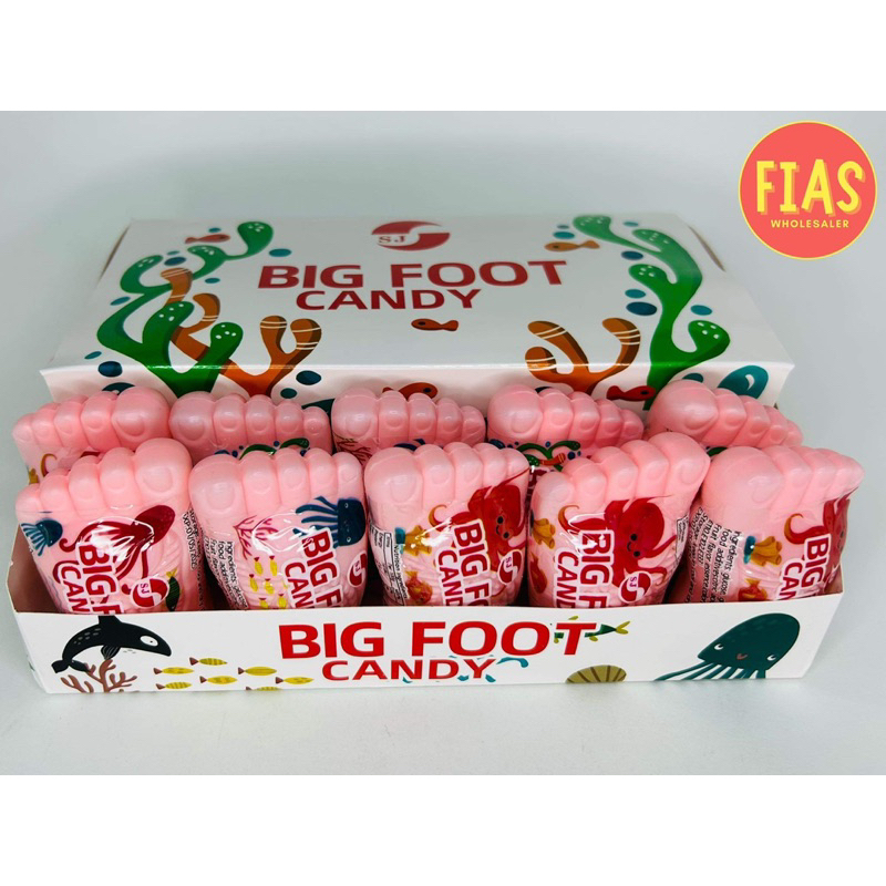 30 Pieces Big Foot Candy / Paninda | Shopee Philippines