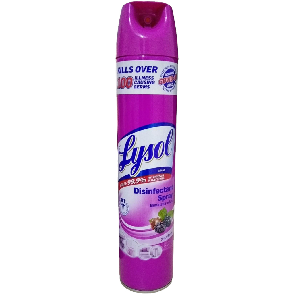COD Lysol Disinfectant Spray Crisp Berry Scent 510 grams (1 Big