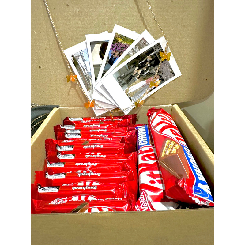 Kitkat Overload Gift Set with Instax Photoprint Chocolate Gift Ideas