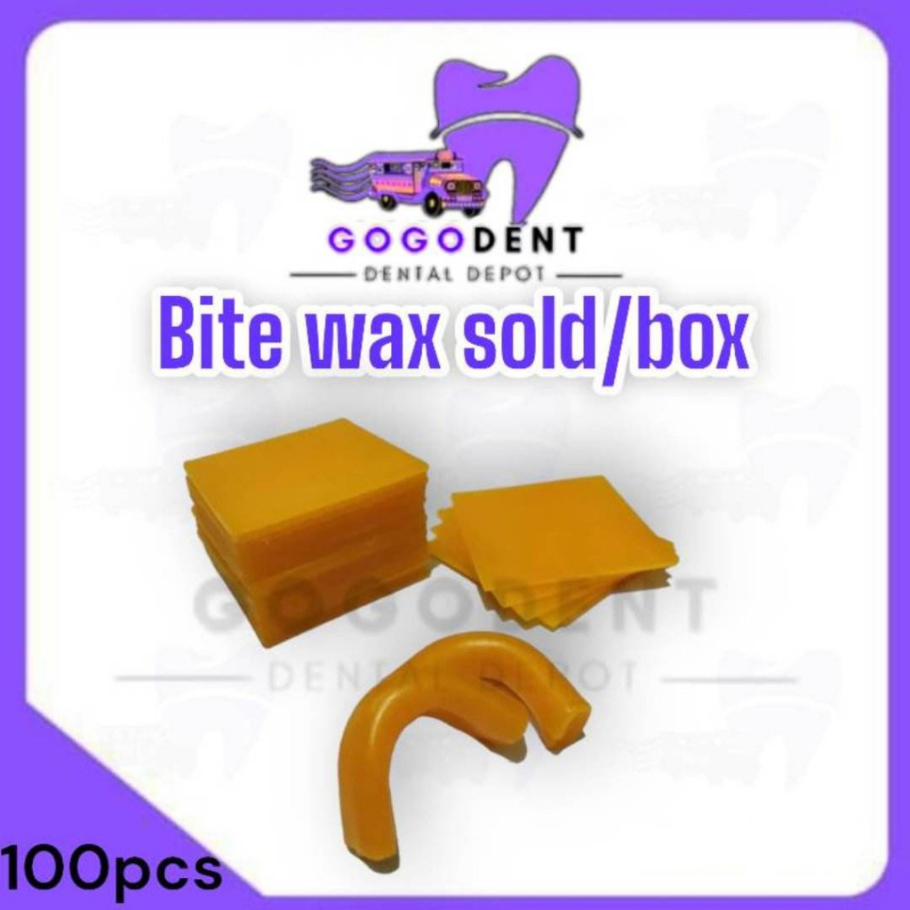 Dental Bitewax / Bite Wax 100pcs (Sold/Box) Shopee Philippines