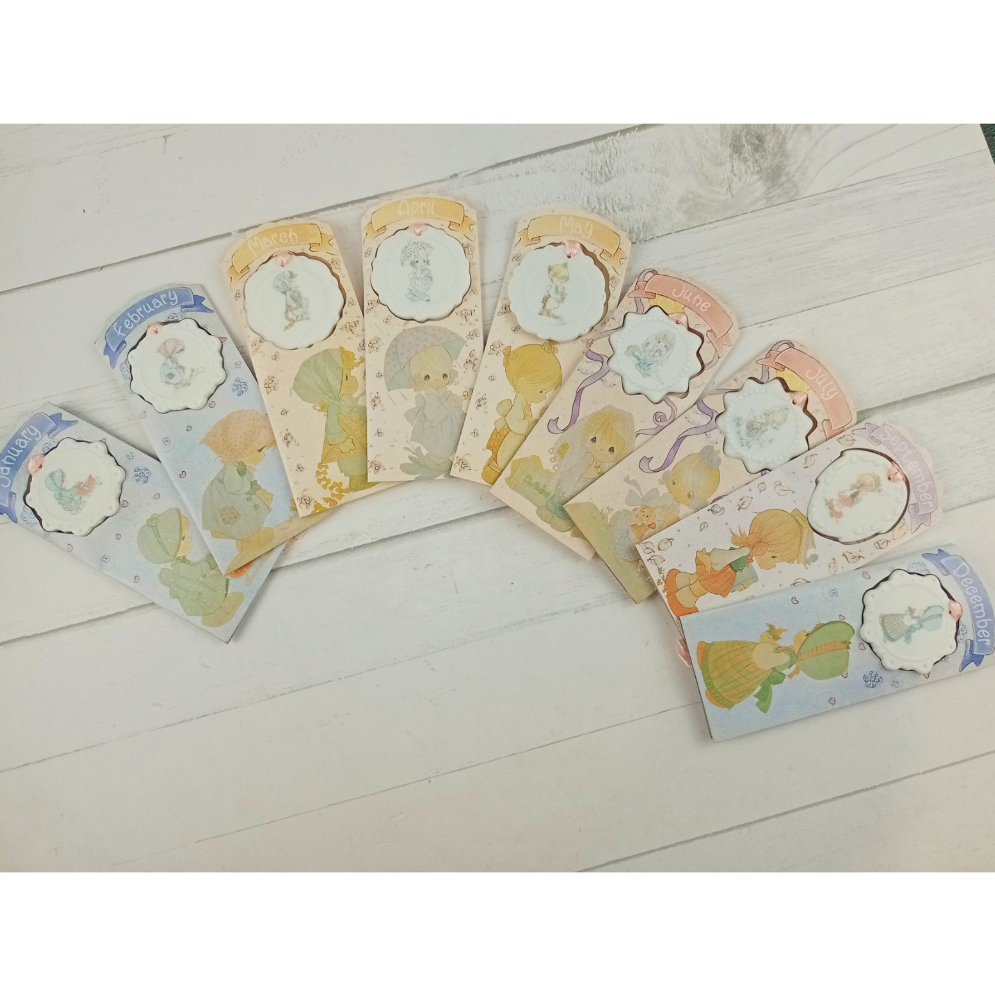Precious Moments Monthly Bookmarks | Shopee Philippines