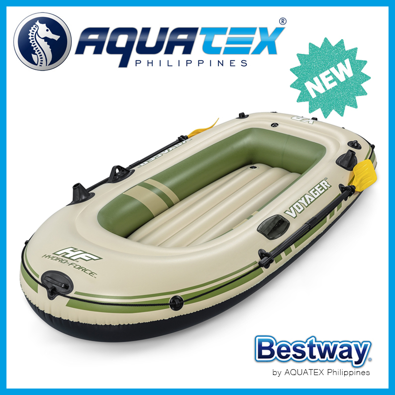 Product image BESTWAY 65163 Hydro-Force™ Voyager X2 Raft Set - Inflatable Boat - Rubber Boat - Fishing boat