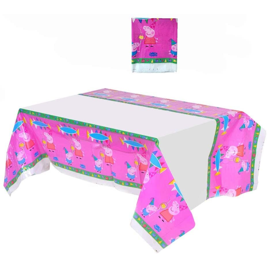 Peppa Pig Table Cover Tablecloth For Long Table 6people for birthday