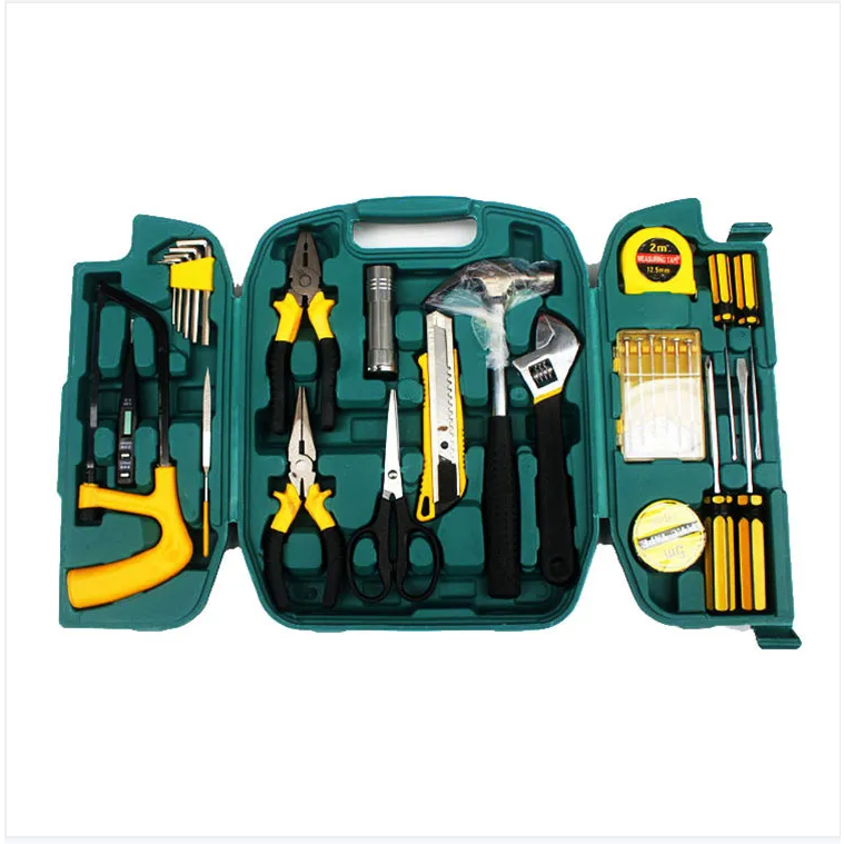 27pcs Screwdriver Set Knife Repairs Tools Three Folding Car Emergency ...