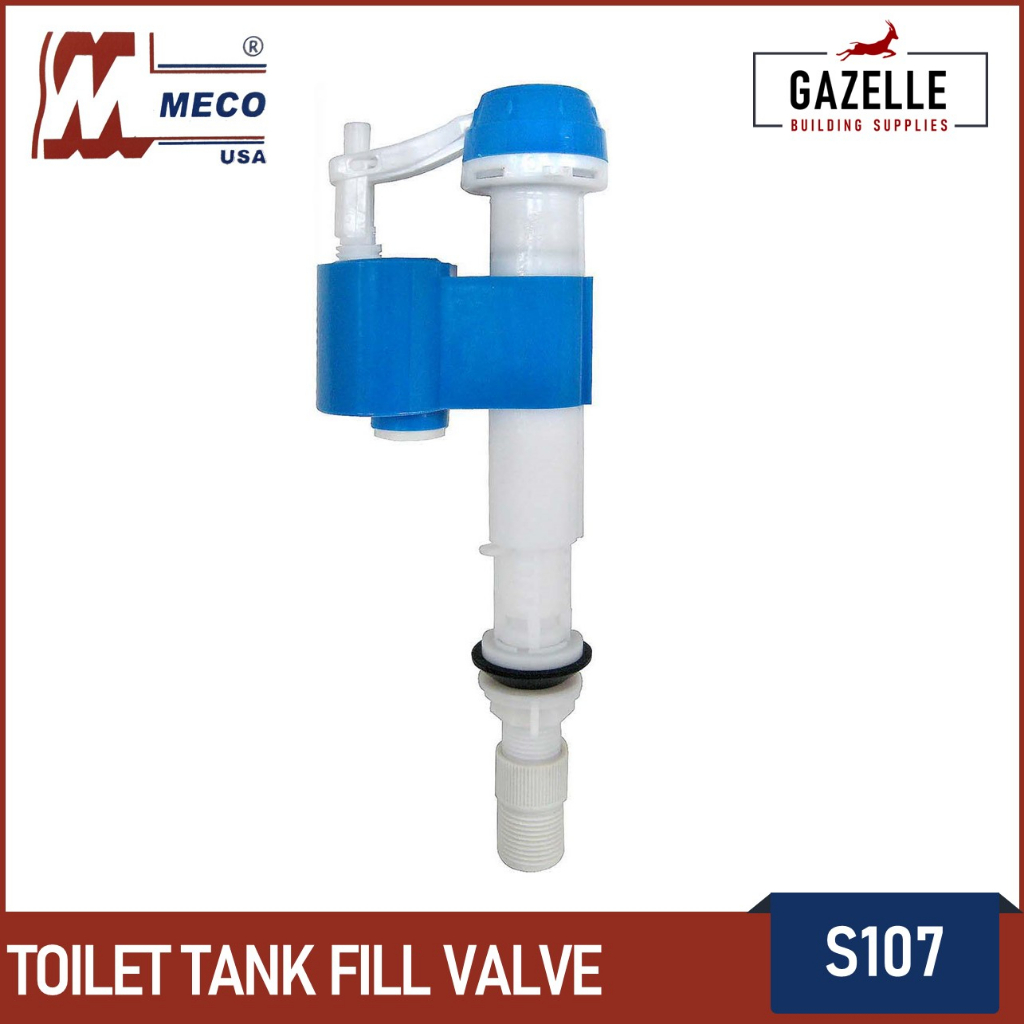 Meco Tank Fill Valve S107 / Single and Dual Flush Complete Water Tank