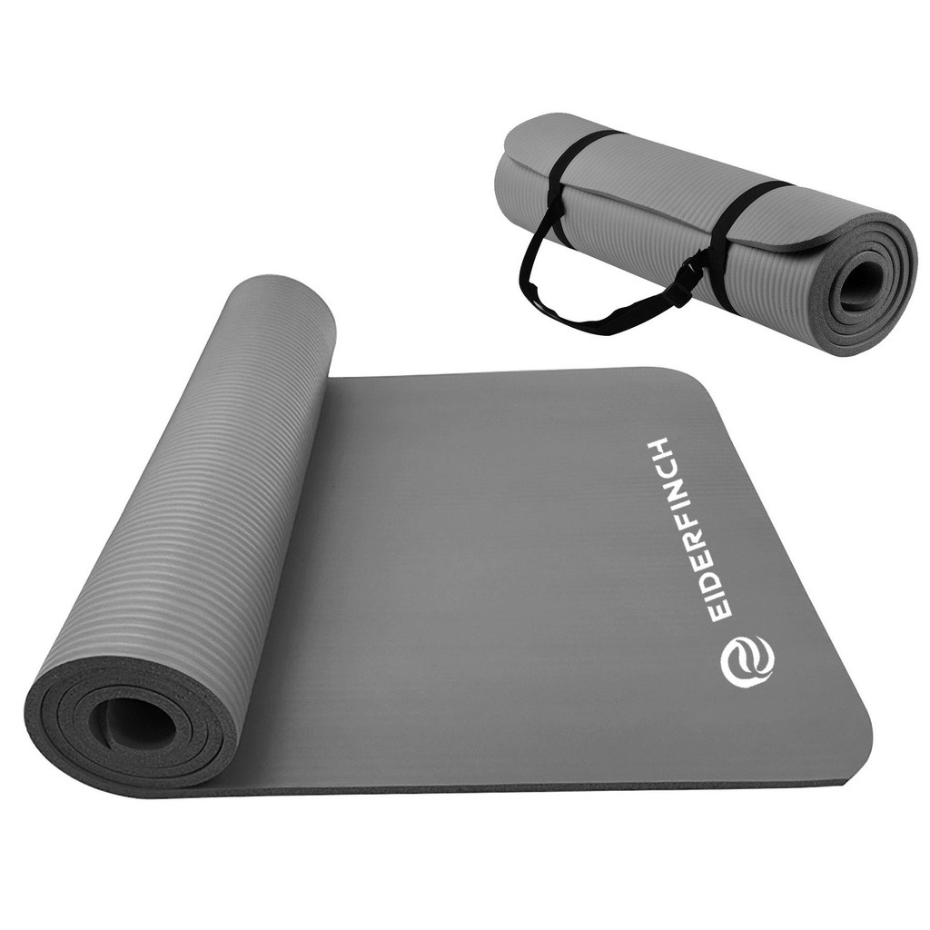 Tapis Yoga 10MM Extra Thick Yoga Mat NRB Non Slip 183cmX61cm