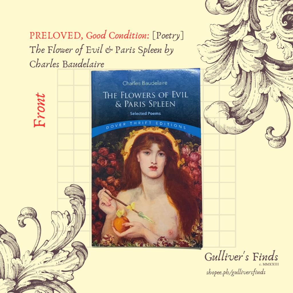 (French Poetry) The Flower of Evil & Paris Spleen by Charles Baudelaire