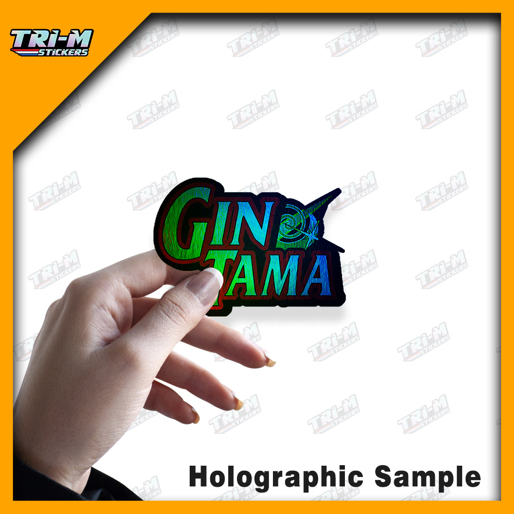 Gintama Anime Anime Sticker Design Motorcycle Sticker Tumbler Sticker ...
