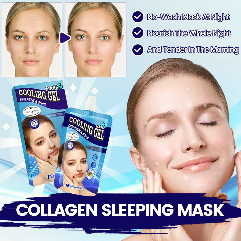 Collagen firming sleeping mask Anti wrinkle Moisturizer Brightening ...