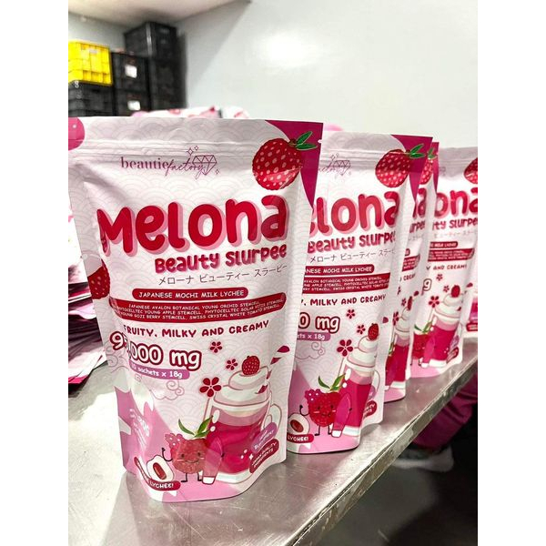 Melona Beauty Slurpee Collagen Drink onhand with Freebie Melona