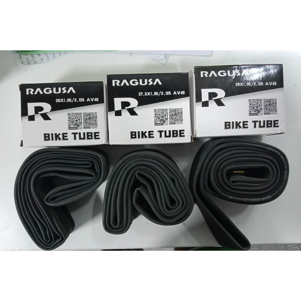 INNER TUBE RAGUSA BUTTYL RUBBER 700X25C, 700X28C, 700X35C, 12,16,18X1