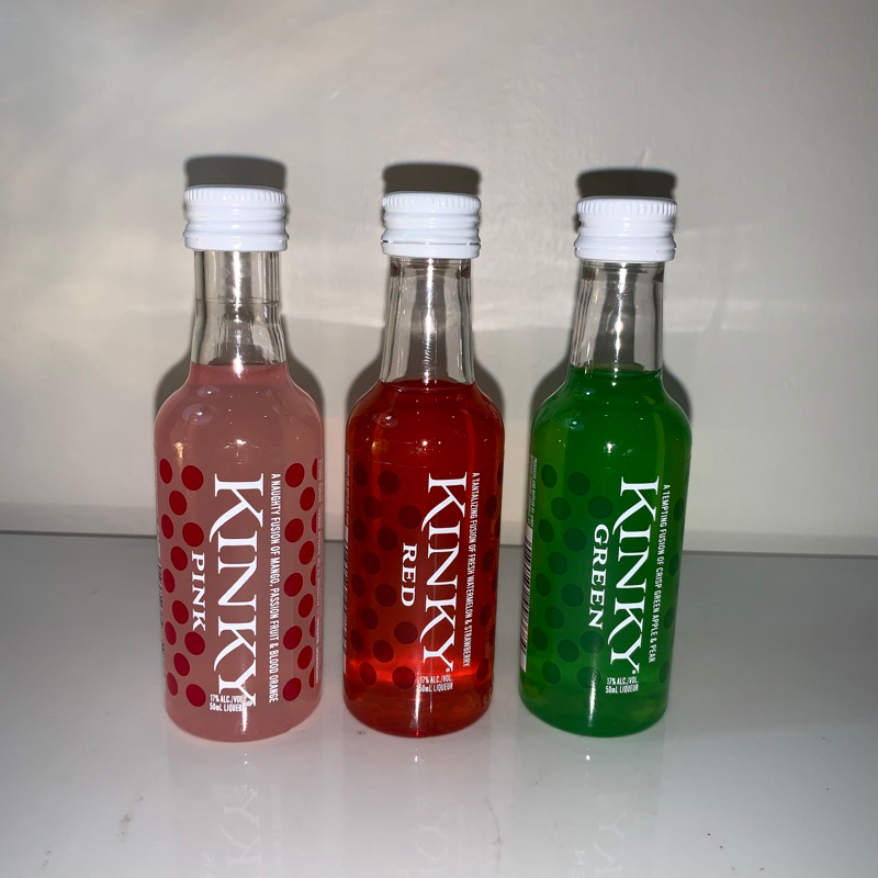 KINKY VODKA 50ml Flavored (Nips,Shot,Shooters,Collectibles) Shopee
