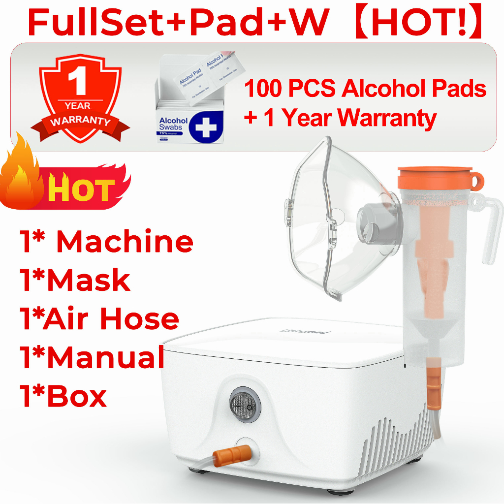 NewAnt N700 Medical Standard Nebulizer for Asthma Coughing for Kids and Adults Handheld