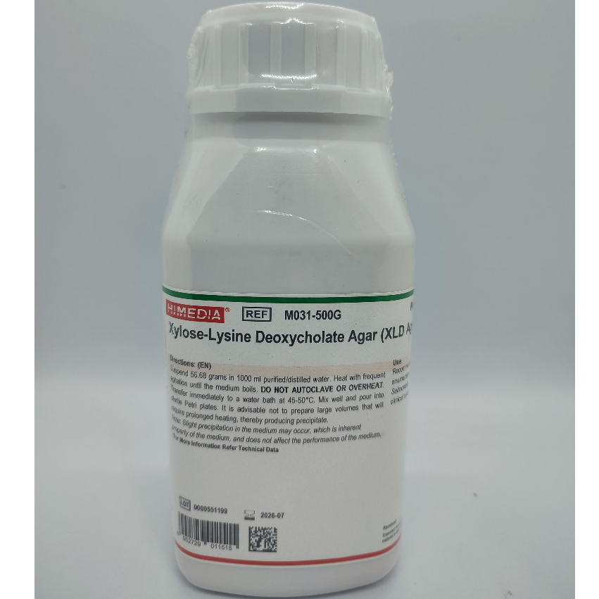 Himedia XLD Agar (Xylose Lysine Deoxycholate) 500g for Microbiology