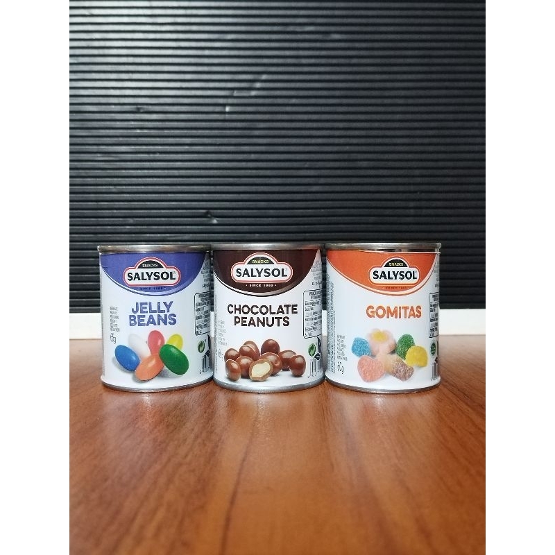 Salysol Chocolate Peanuts 60g /Gomitas 60g/Jelly Beans 65g Shopee Philippines