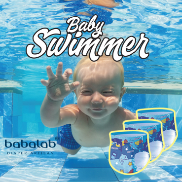 Babalab Baby Swimmer Disposable Swimming Diapers - Waterproof_3pcs/pack ...