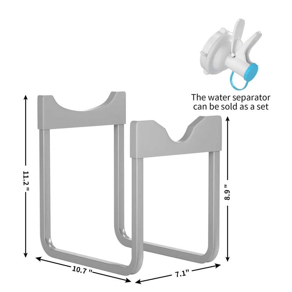Bottled Water Bracket with Water Dispenser Drinking Barreled Floor