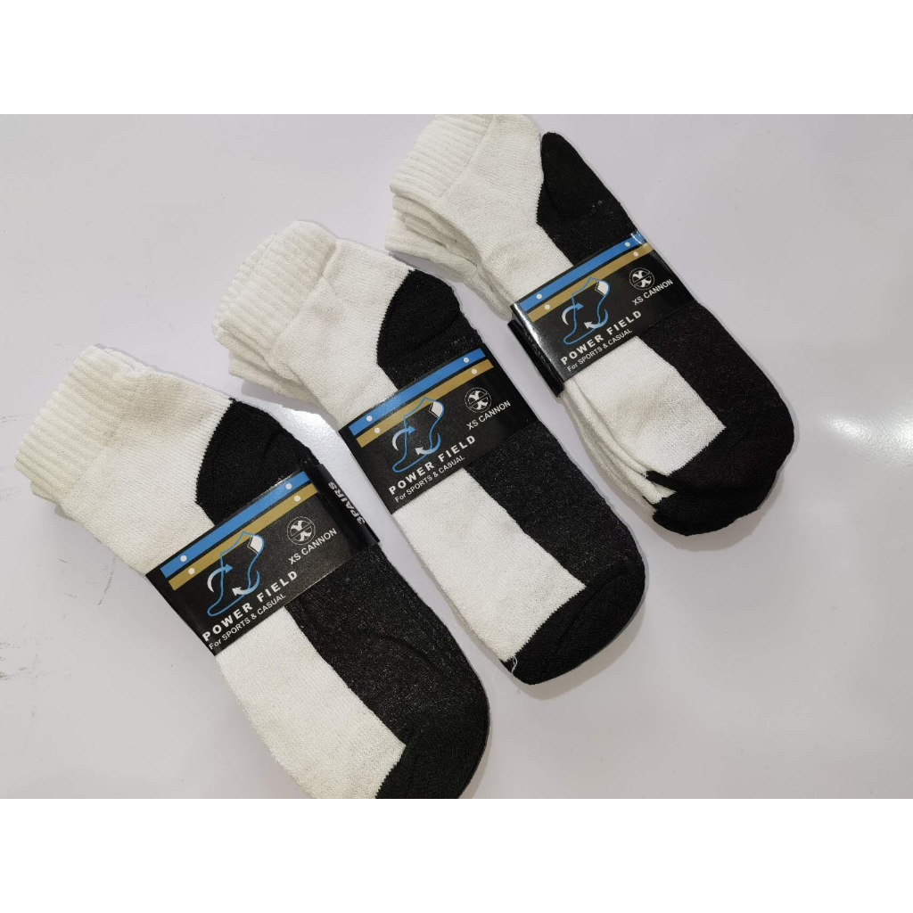 3pairs/6Pairs Men's Big SIZE BLACK/WHITE Cotton Ankle Sports Socks ...