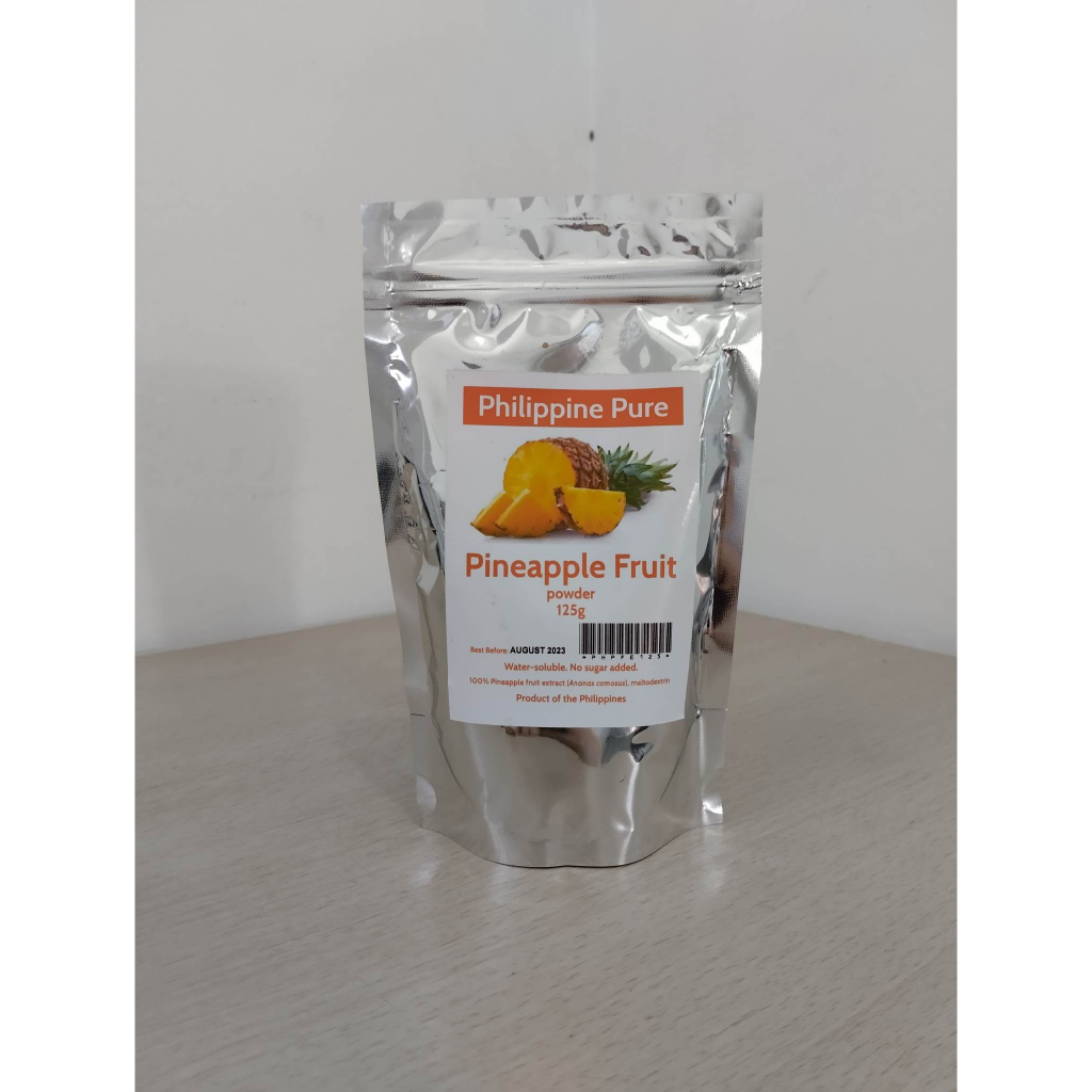 SALE!!! Philippine Pure PINEAPPLE FRUIT POWDER 125g pouch fruit juice