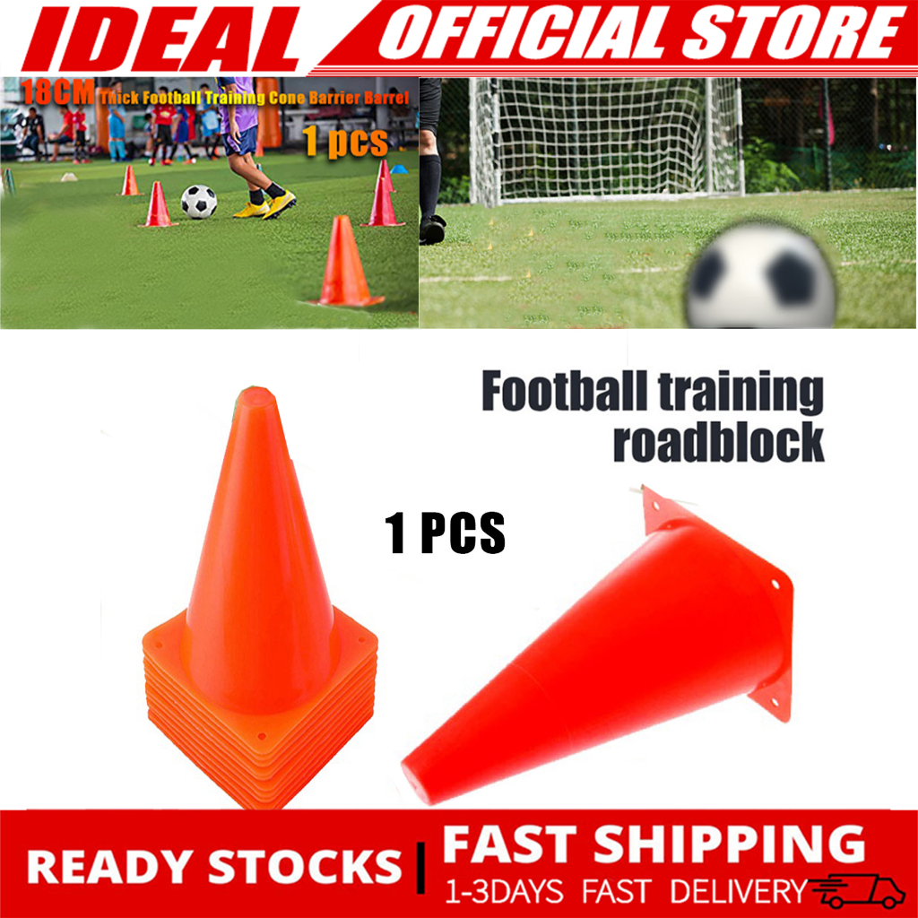 1 Pcs Plastic Agility Cones 18cm Soccer Cones Traffic Cone Sport