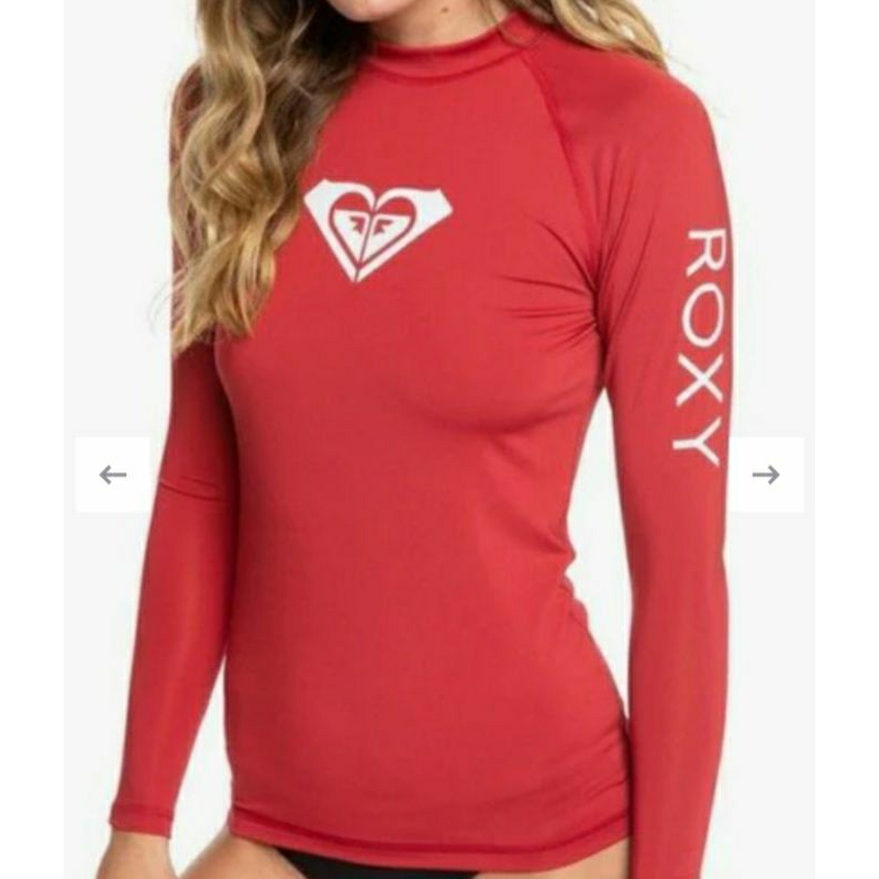 Roxy Rash guard swimwear for women Rashguard original | Shopee Philippines
