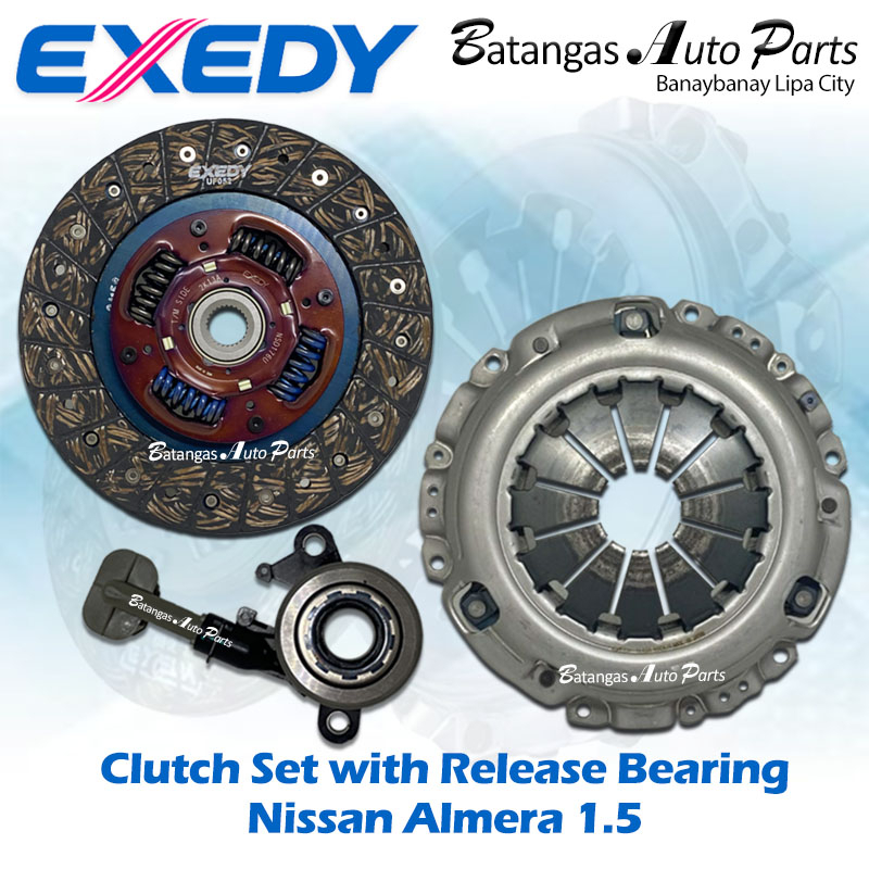 EXEDY CLUTCH KIT NISSAN ALMERA 1.5 ONLY WITH RELEASE BEARING Shopee Philippines